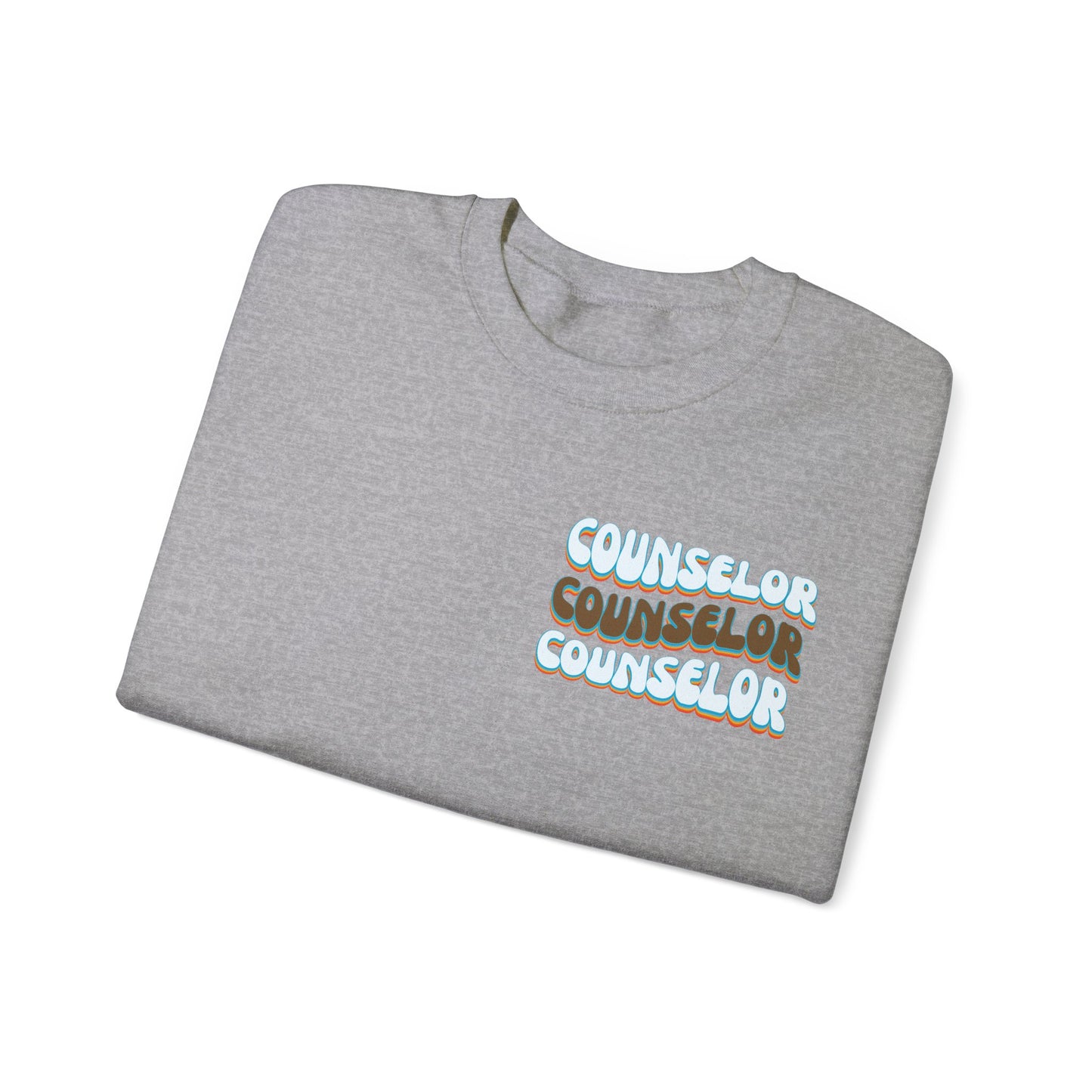 Counselor Sweatshirt, School Counselor Retro Sweatshirt, Therapists Sweatshirt, Psychologist Sweatshirt Guidance Counselor Sweatshirt, S1519