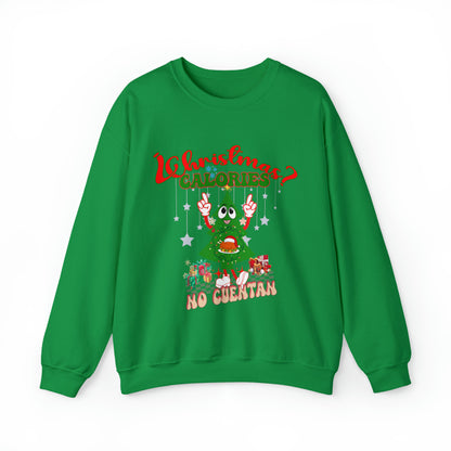 Christmas Calories No Cuentan Sweatshirt, Feliz Navidad Shirt, New Year Sweatshirt, Spanish Christmas Sweatshirt, Holiday Sweaters, SW874