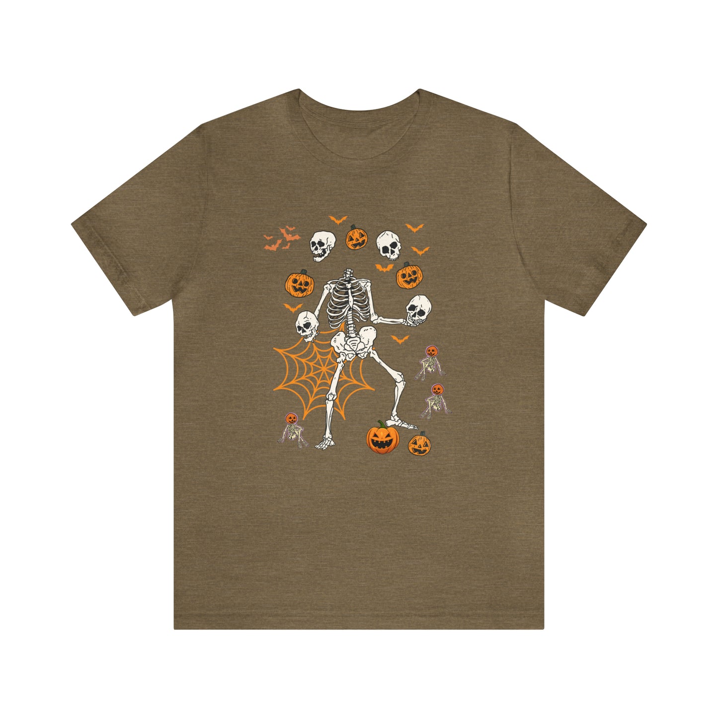Dancing Pumpkin Skeleton Shirt, Pumpkin Face Shirt, Pumpkin Costume , Cute Pumpkin Shirt, Halloween Costume, Halloween Shirt, T731