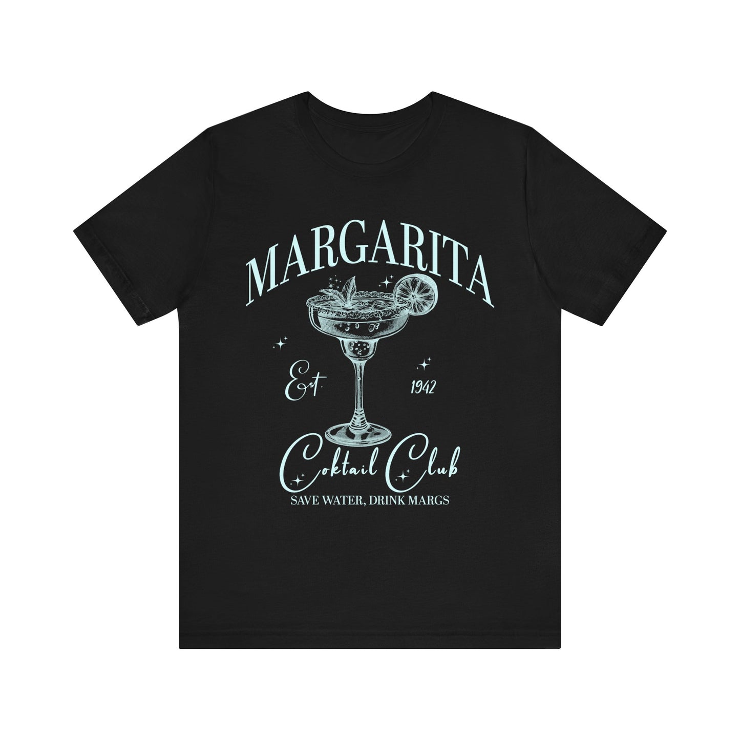 Custom Margarita Cocktail Club EST 1942 Color Retro Shirt, Margarita Cocktail Lover Shirt, Margarita Shirt, Drinking Night Shirt, T1561