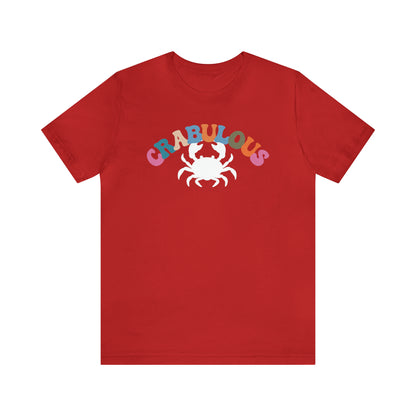 Crab Shirt for Her, Crabulous Shirt, Crab Shirt, Beach Shirt, Summer Vibe Shirt, Crab Hunt Shirt, Sea Life Shirt, Ocean Shirt, T477