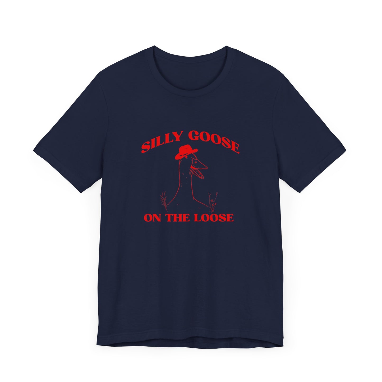 Silly Goose On The Loose Shirt, Funny Gift For Her, Silly Goose Club Shirt Silly Joke Shirt, Funny Goose Shirt Funny University Shirt, T1643