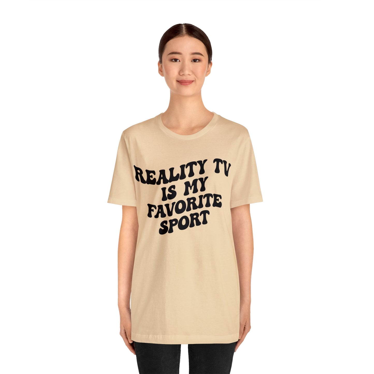 Reality TV Is My Favorite Sport Shirt, Bachelor Fan Shirt, Funny Shirt for Mom, Reality Television Fan Shirt, Shirt for Women, T1503