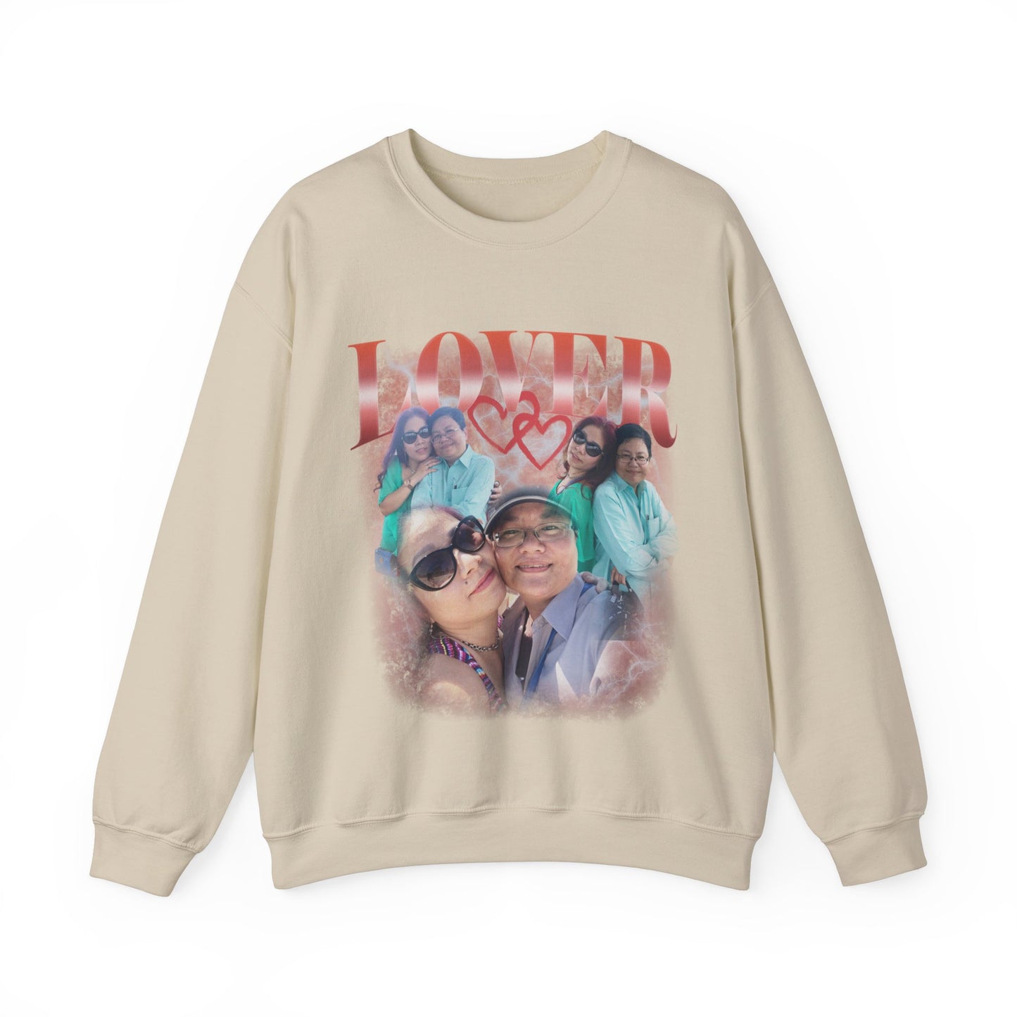 Custom Bootleg Tee for couple, Custom Sweatshirt for couple, Custom bootleg photo Sweatshirt for lover, couple Sweatshirt for lover, S1329