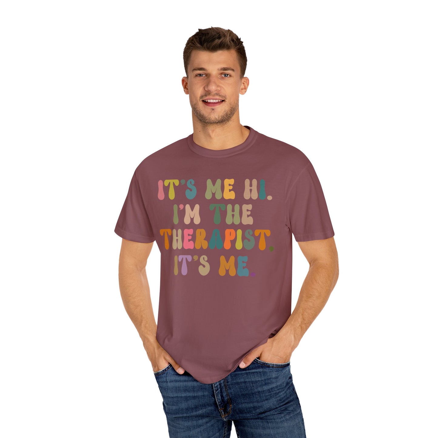 It's Me Hi I'm The Therapist It's Me Shirt, Therapist Tee, Therapist Appreciation Tee, Best Therapist Tee, Mental Health Tee, CC1037