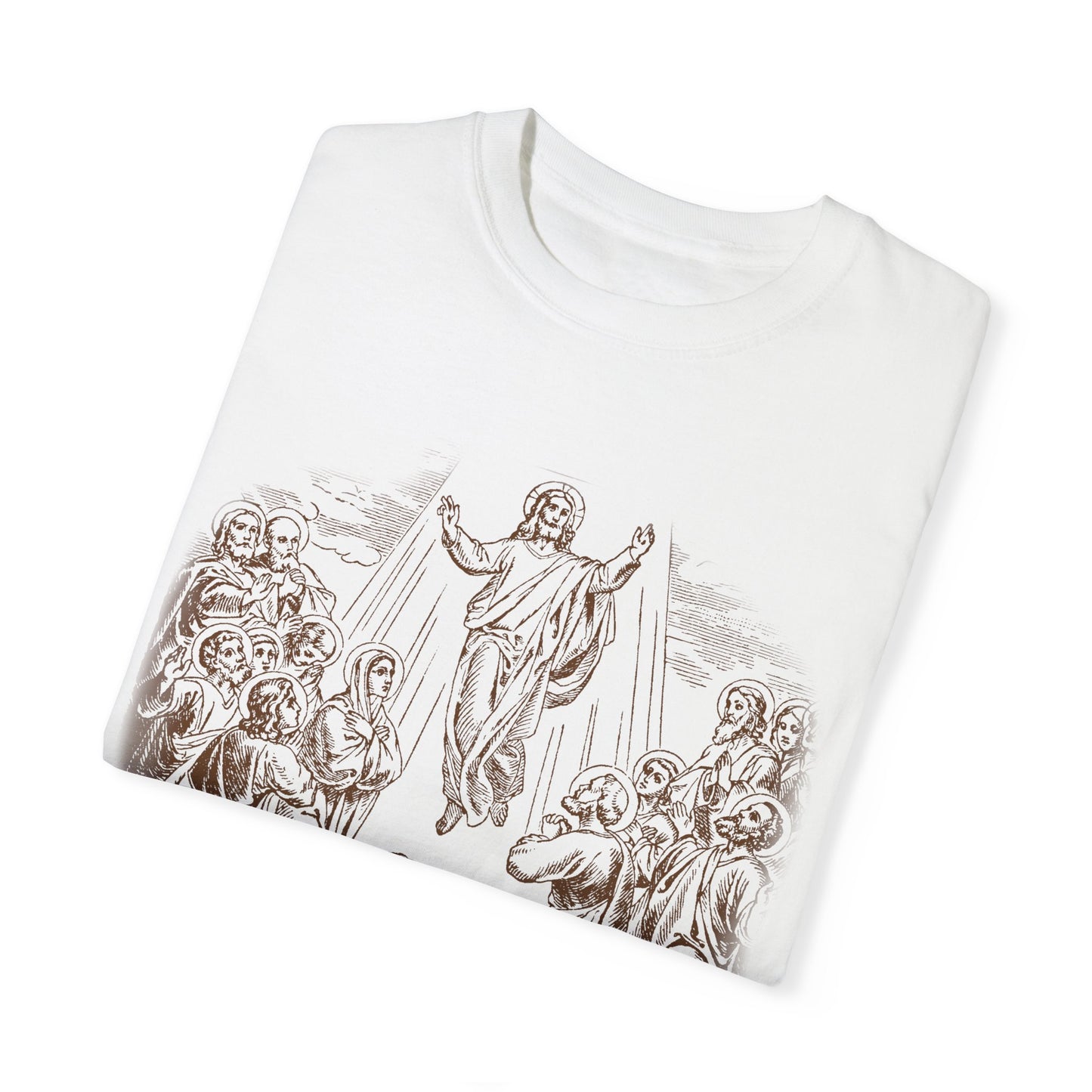 Vintage The Ascent of Jesus Into Heaven On The Fortieth Day After The Resurrection Shirt, Christian gifts, Religious t-shirts, CC1591