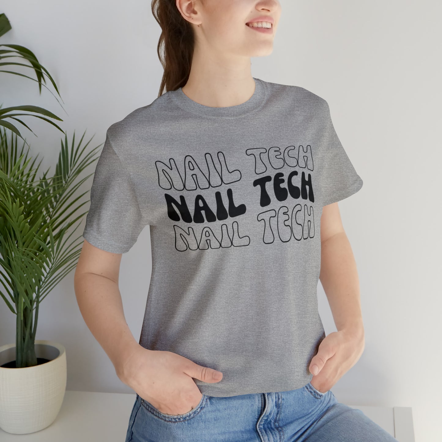 Nail tech shirt, Gift for nail tech, Cute Nail Tech Shirt, Women's Shirt, Nail Tech Grad, Gift For Manicurist, T450