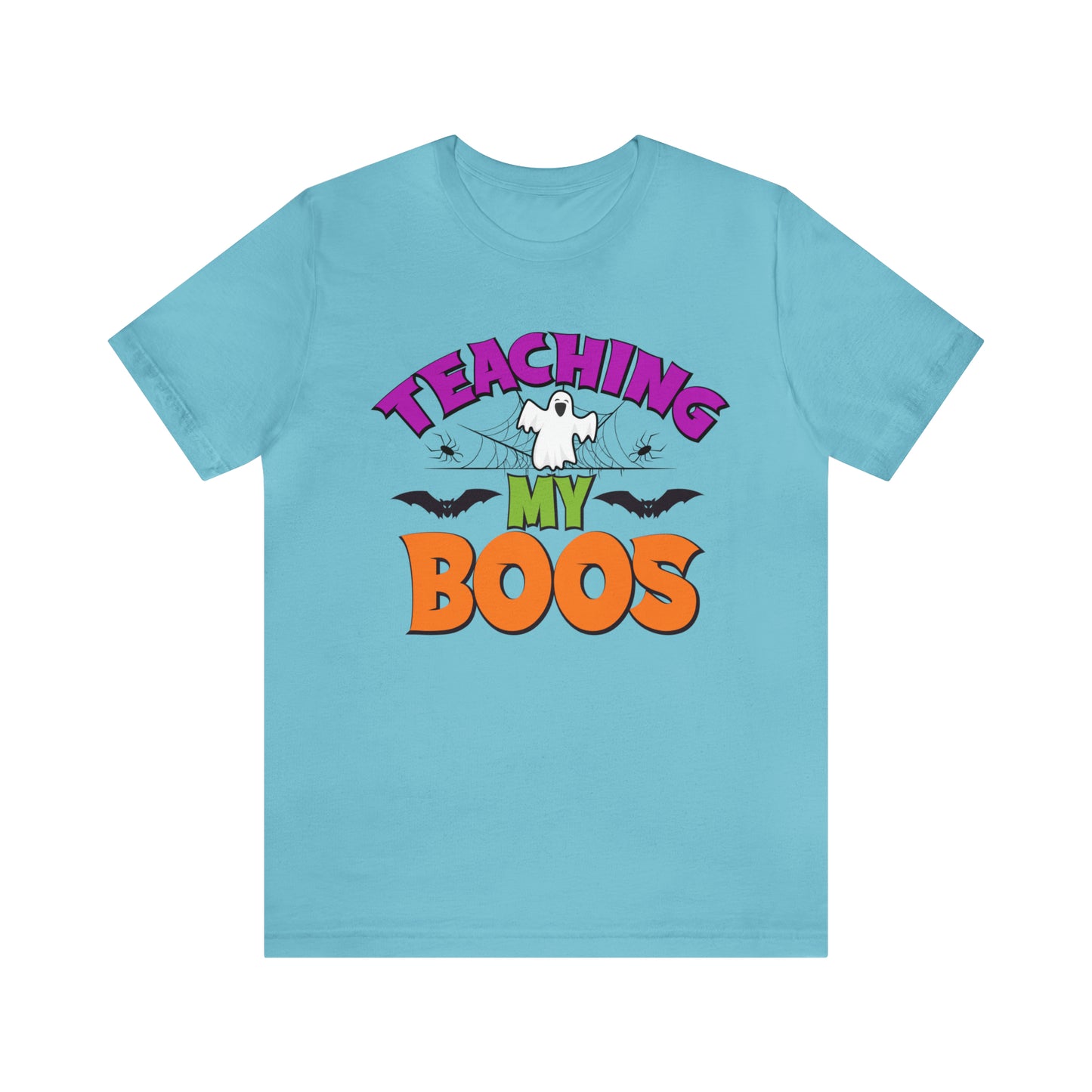 Teaching My Boos Shirt, Spooky Season Tee, Retro Halloween Cowgirl Shirt, Cowgirl Halloween Shirt, Vintage Ghost Shirt, T769