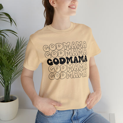 Retro Godmother Shirt for Mother's Day, Godmother Gift from Goddaughter, Cute Godmama Gift for Baptism, God Mother Proposal, T249