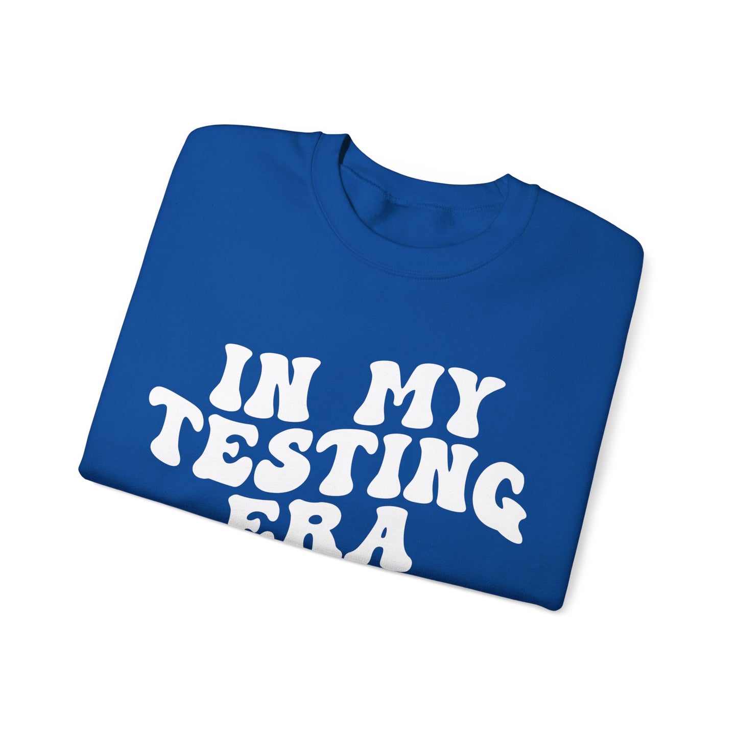 In My Testing Era Sweatshirt, Exam Day Sweatshirt, Funny Teacher Sweatshirt, Teacher Appreciation Gift, Gift for Best Teachers, S1303