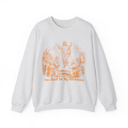 Vintage The Ascent of Jesus Into Heaven On The Fortieth Day After The Resurrection Sweatshirt, Christian gifts, Religious Sweatshirt, S1591