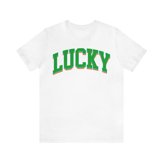 St Patrick's Day Lucky Shirt, Women's St Patty's Shirt, Shamrock tee, St Patrick's Day Tee, Cute St Patty's Shirt, Shamrock Shirt, T1484