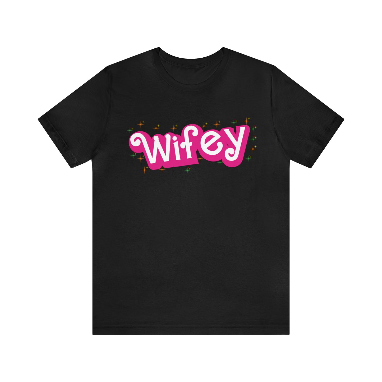 Wifey Shirt for Women, Retro Wifey TShirt for Wife, Engagement Gift For New Wife, Cute Wedding Gift For Bride Gift for Wife, T774