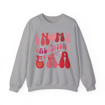 In My Valentine Era Sweatshirt, Cute Valentines Era Sweatshirt, Gift for Girlfriend, Happy Valentine's Day Sweatshirt, Wife Gift, S1285