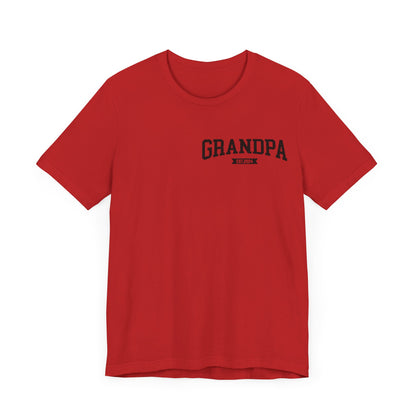 New Grandpa Est Pocket Design Shirt, Custom Father Day Shirt, Custom Fathers day Gift, Custom Grandpa Shirt, Fathers Shirt Dad shirt, T1654