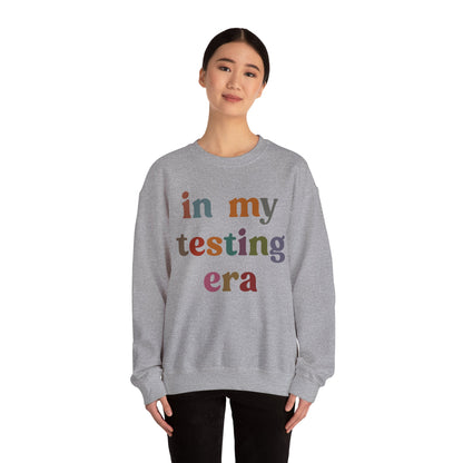 In My Testing Era Sweatshirt, Exam Day Sweatshirt, Funny Teacher Sweatshirt, Teacher Appreciation Gift, Gift for Best Teachers, S1304