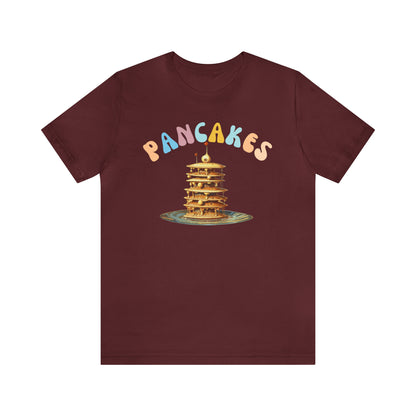 Pancakes Shirt, Pastry Chef Shirt, Baking Mom Shirt, Retro Pancakes Shirt, Pancake Lover Shirt, T273