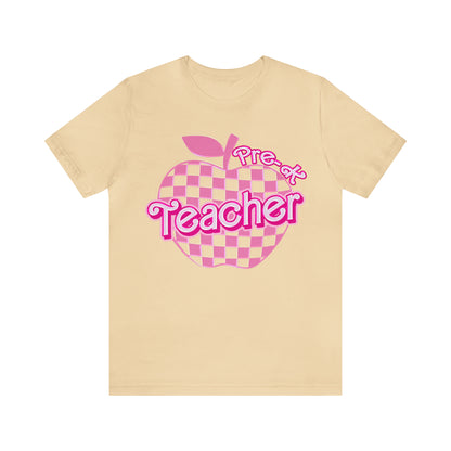 Pre K teacher shirt, Pink Teacher Shirts, Pre-K Appreciation Teacher Shirt, Gifts for Teachers, Retro Teacher Shirt, Teacher Era, T801