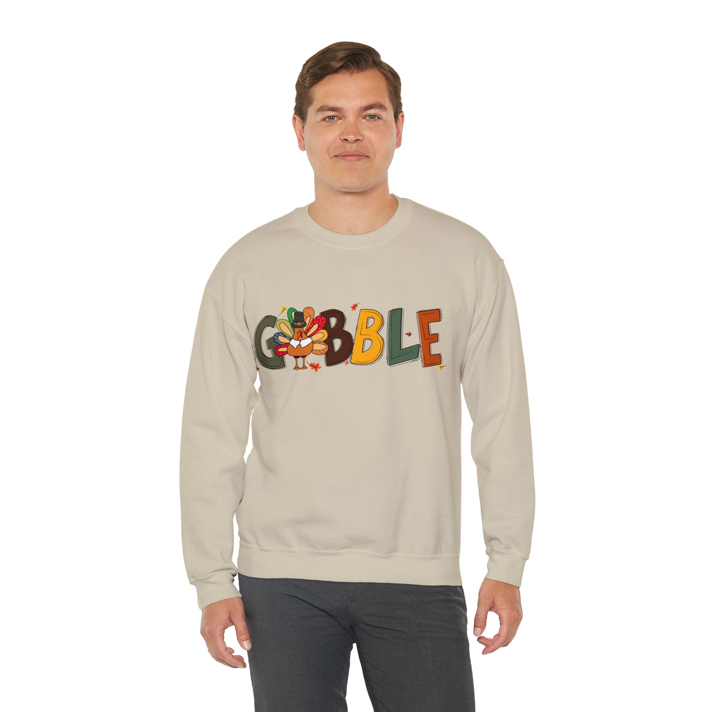 Gobble Sweatshirt, Gobble Turkey Sweatshirt, Thanksgiving Sweatshirt, Thanksgiving Dinner Sweatshirt, Family Thanksgiving Sweatshirt, S862