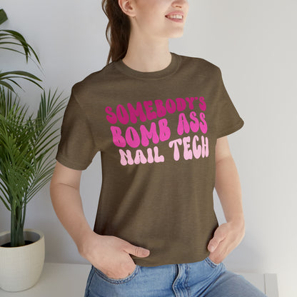 Nail tech shirt, Gift for nail tech, Cute Nail Tech Shirt, Women's Shirt, Nail Tech Grad, Gift For Manicurist, T457