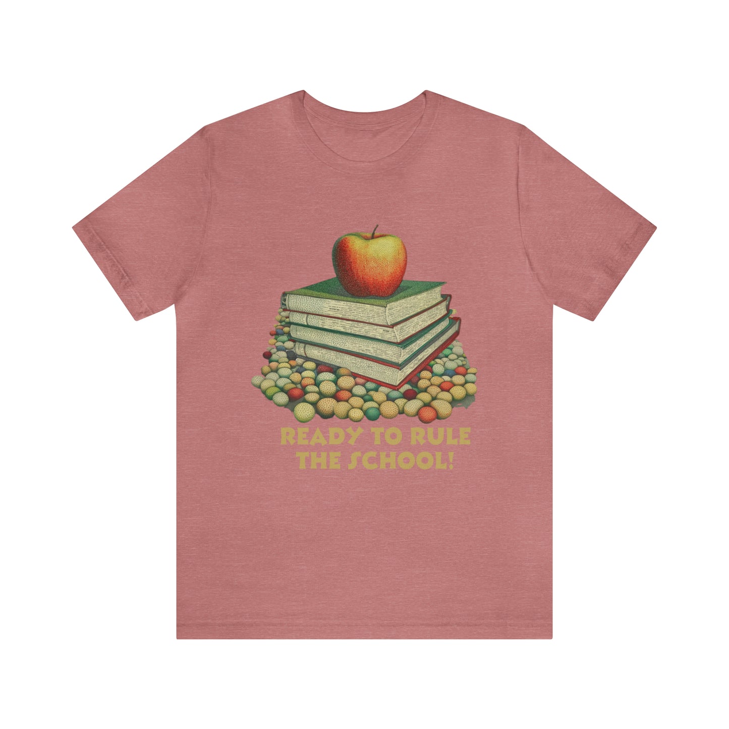 Back to school shirt funny for student - Ready to rule the school, T152