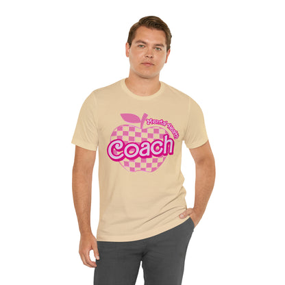 Mental Health Coach shirt, Pink Sport Coach Shirt, Colorful Coaching shirt, 90s Cheer Coach shirt, Back To School Shirt, Teacher Gift, T823