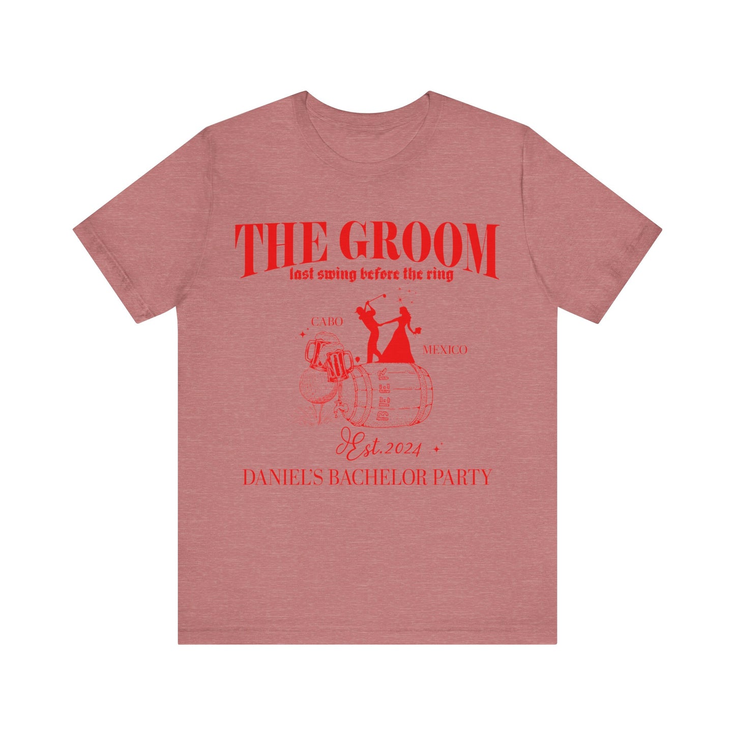 The Groom Bachelor Party Shirts, Groomsmen Shirt, Custom Bachelor Party Gifts, Group Bachelor Shirt, Golf Bachelor Party Shirt, 12 T1605