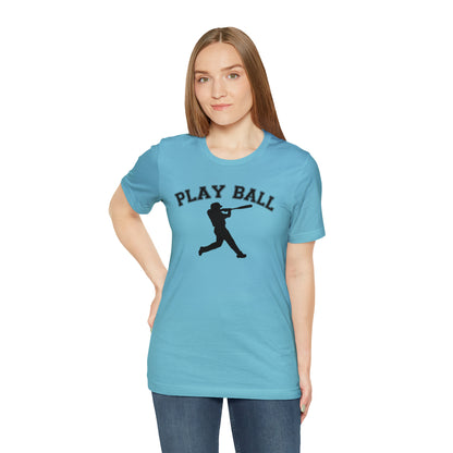 Baseball Game Fan Shirt for Her, Play Ball Shirt, Game Day Shirt, Cute Baseball Shirt for Women, Baseball Shirt for Women, T394