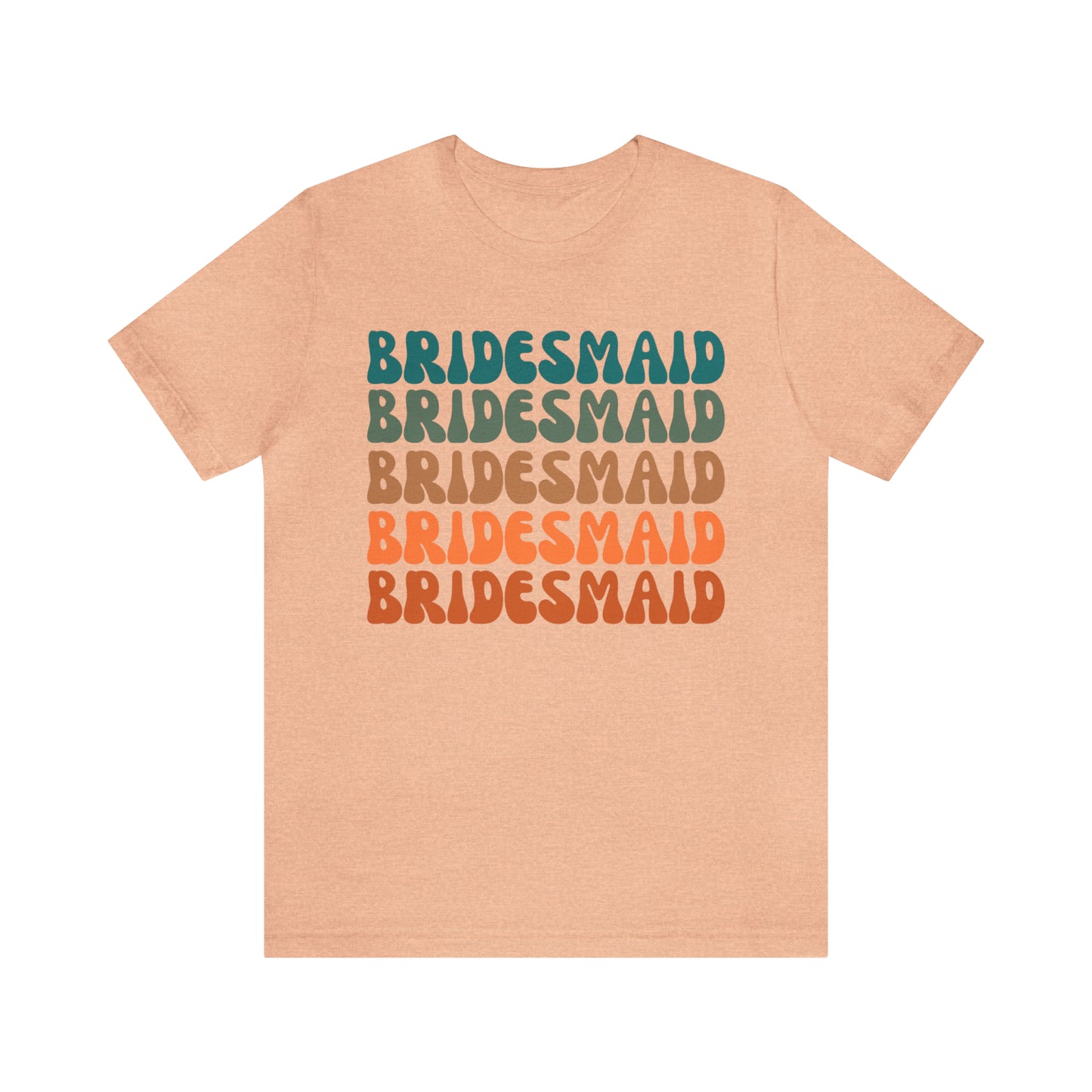 Retro Bridesmaid TShirt, Bridesmaid Shirt for Women, T288