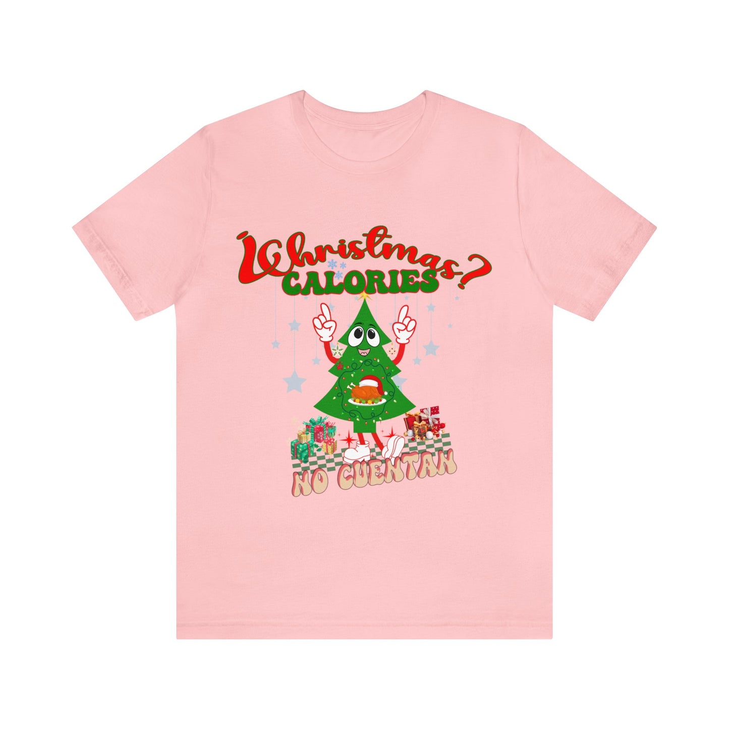 Christmas Calories No Cuentan Shirt, Feliz Navidad Shirt, Christmas Gifts, New Year Shirt, Spanish Christmas Shirt, Holiday Sweaters, T874