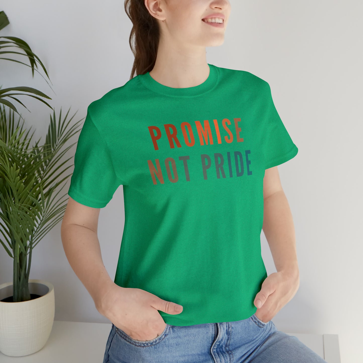 God's Promise Shirt, Promise Not Pride Shirt, Christian Shirt, Bible Verse Shirt, Faith Shirt, T346