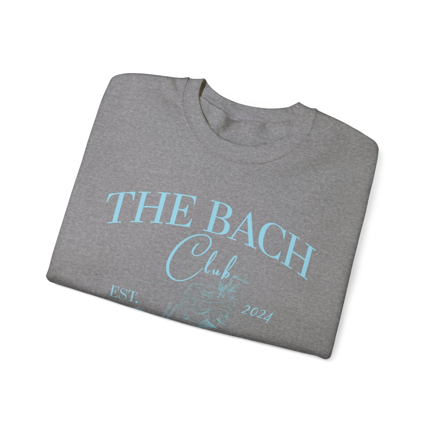 Custom The Bach Club Sweatshirt, Custom Location Bachelorette Sweatshirt, Personalized Bride Sweatshirt, Sweatshirt for Bridal Party, S1495