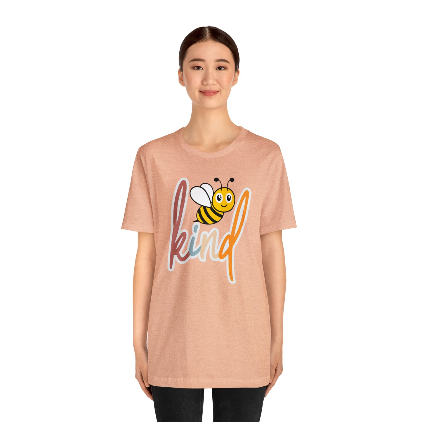 Cute Bee Kind T-Shirt for Boho Birthday Gift, Retro Bee Kind Shirt, Bee Kind TShirt for Her, T366