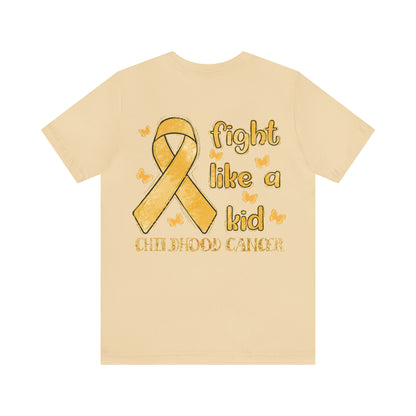 Childhood Cancer Football Shirt, Cancer Survivor Gift, Motivational Shirt, Cancer Fighter Support Shirt, Cancer Warrior, T671