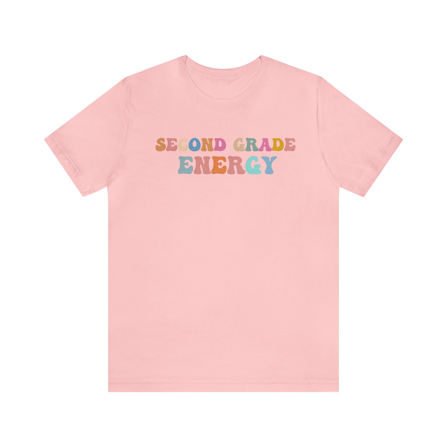 Cute Teacher Shirt, Second Grade Energy Shirt, Shirt for Second Grade, Teacher Appreciation Shirt, Best Teacher Shirt, T494
