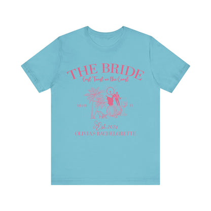 Last Toast on the Coast Beach Bachelorette Party Shirt, Custom Bachelorette Shirts, Bride Shirt, Bridesmaids Shirt, Social Club Shirt, T1604