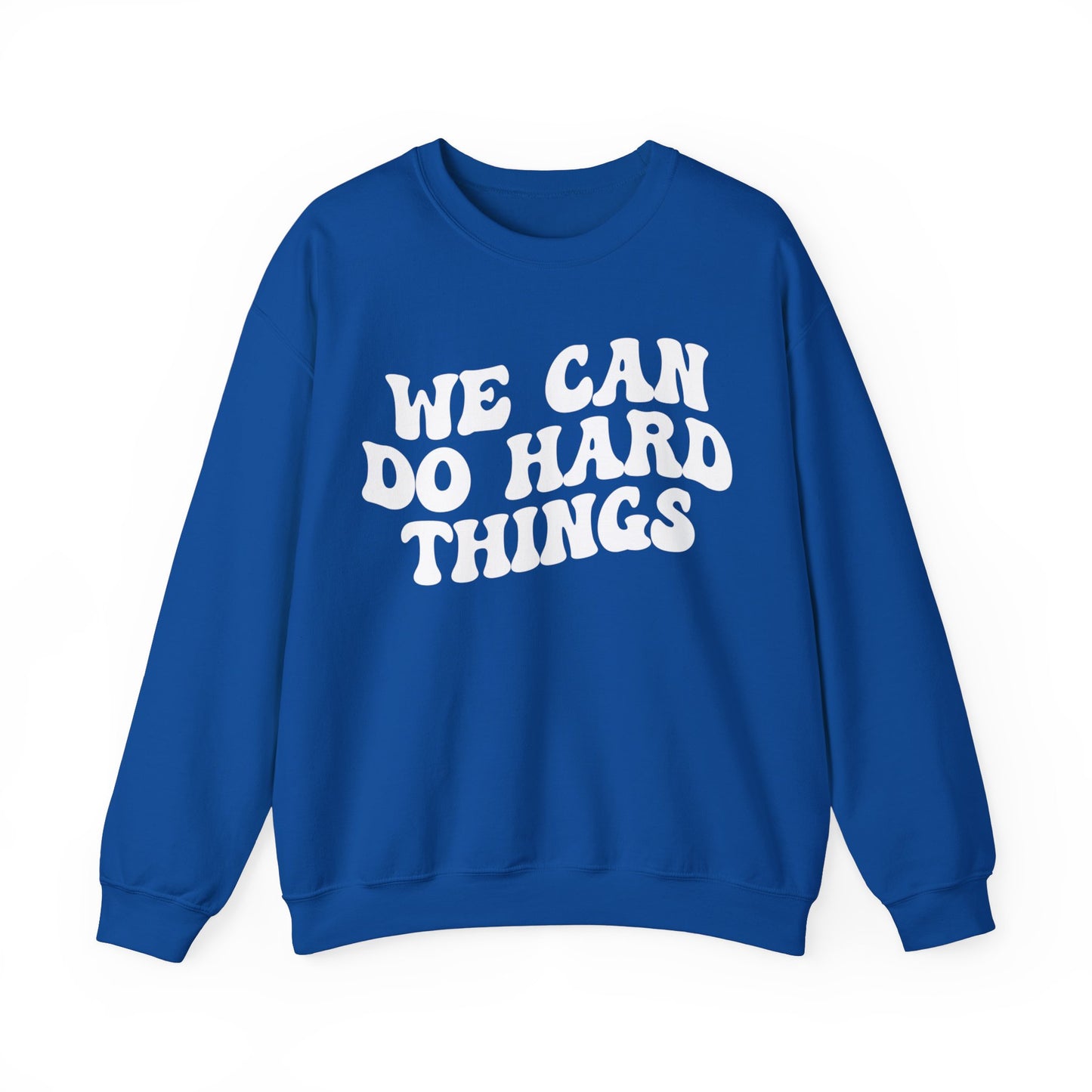We Can Do Hard Things Sweatshirt, Take a Risk Sweatshirt, Strive Hard, State Testing Sweatshirt, Inspirational Sweatshirt for Women, S1468