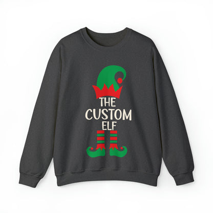 Custom The Elf Sweatshirt, Christmas Elf Sweatshirt, Christmas Family Matching, Christmas Family Matching, Funny Christmas Sweatshirt, S869