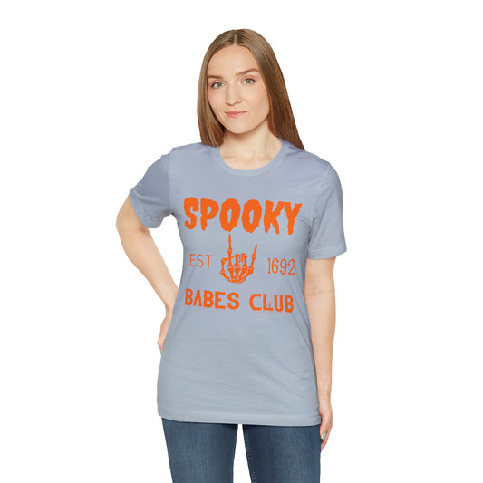 Spooky Skeleton Halloween Shirt, Fall Shirts for Women, Vintage Halloweem Sweatshirt, T599