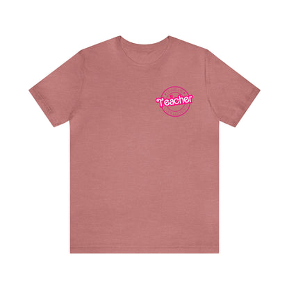 Come On Let's Go Teach Teacher Shirt, Trendy Teacher shirt, Retro Back to school, Teacher Appreciation Checkered Teacher Tee, T723