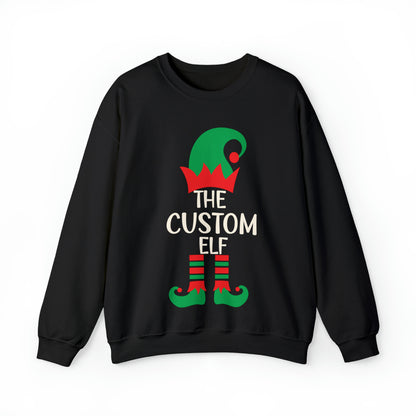 Custom The Elf Sweatshirt, Christmas Elf Sweatshirt, Christmas Family Matching, Christmas Family Matching, Funny Christmas Sweatshirt, S869