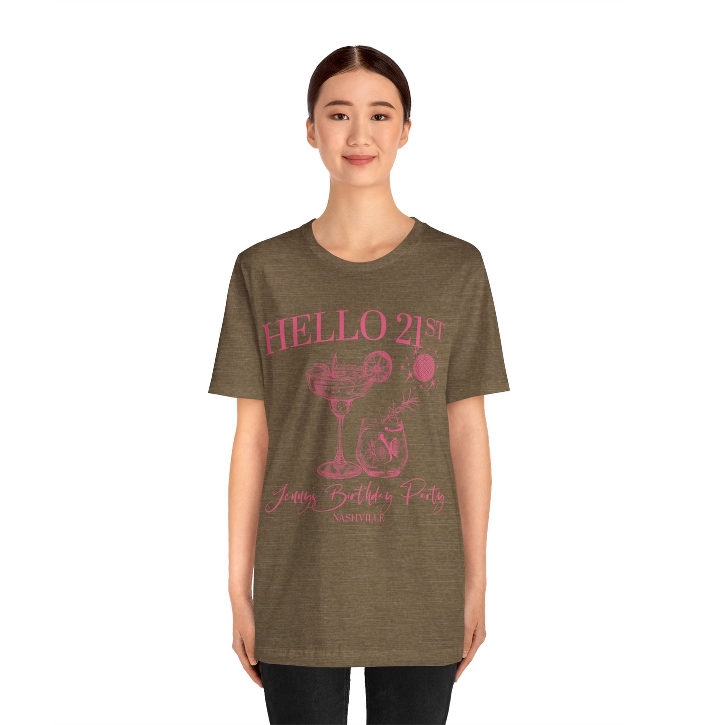 Hello 21st Shirt, 21st Birthday Gift, Est 2003 Shirt, Hello Twenty One Birthday Shirt, 21st birthday Party, Funny 21st Birthday Shirt, T1570