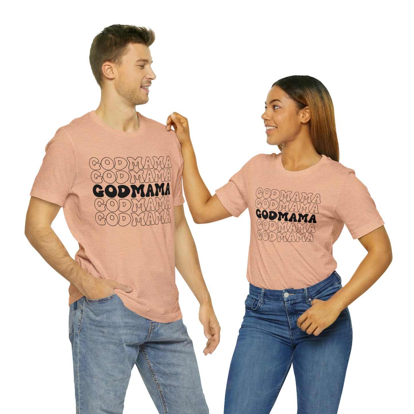 Retro Godmother Shirt for Mother's Day, Godmother Gift from Goddaughter, Cute Godmama Gift for Baptism, God Mother Proposal, T249