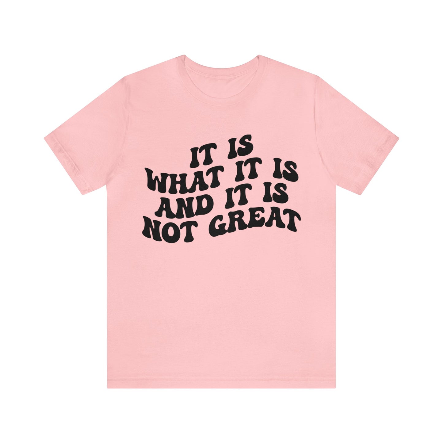 It Is What It Is And It Is Not Great Shirt, Funny Quote Shirt, Funny Meme Shirt, Funny Mood Shirt, Shirt for Women, Gift for Women, T1514