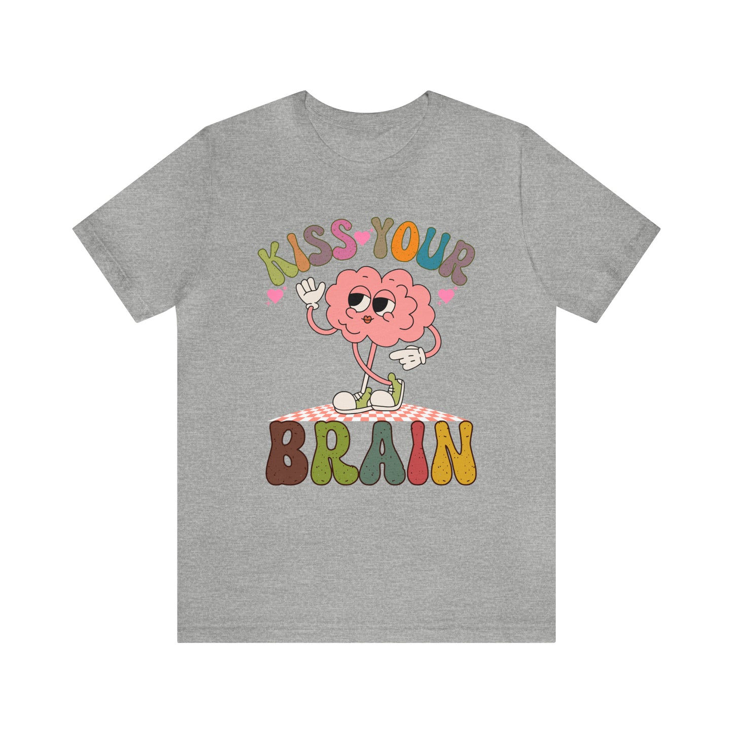 Kiss your brain shirt, Brain Surgery Shirt, Cancer Awareness Shirt, Brain Cancer Support, Brain Tumor Awareness Shirt, T832