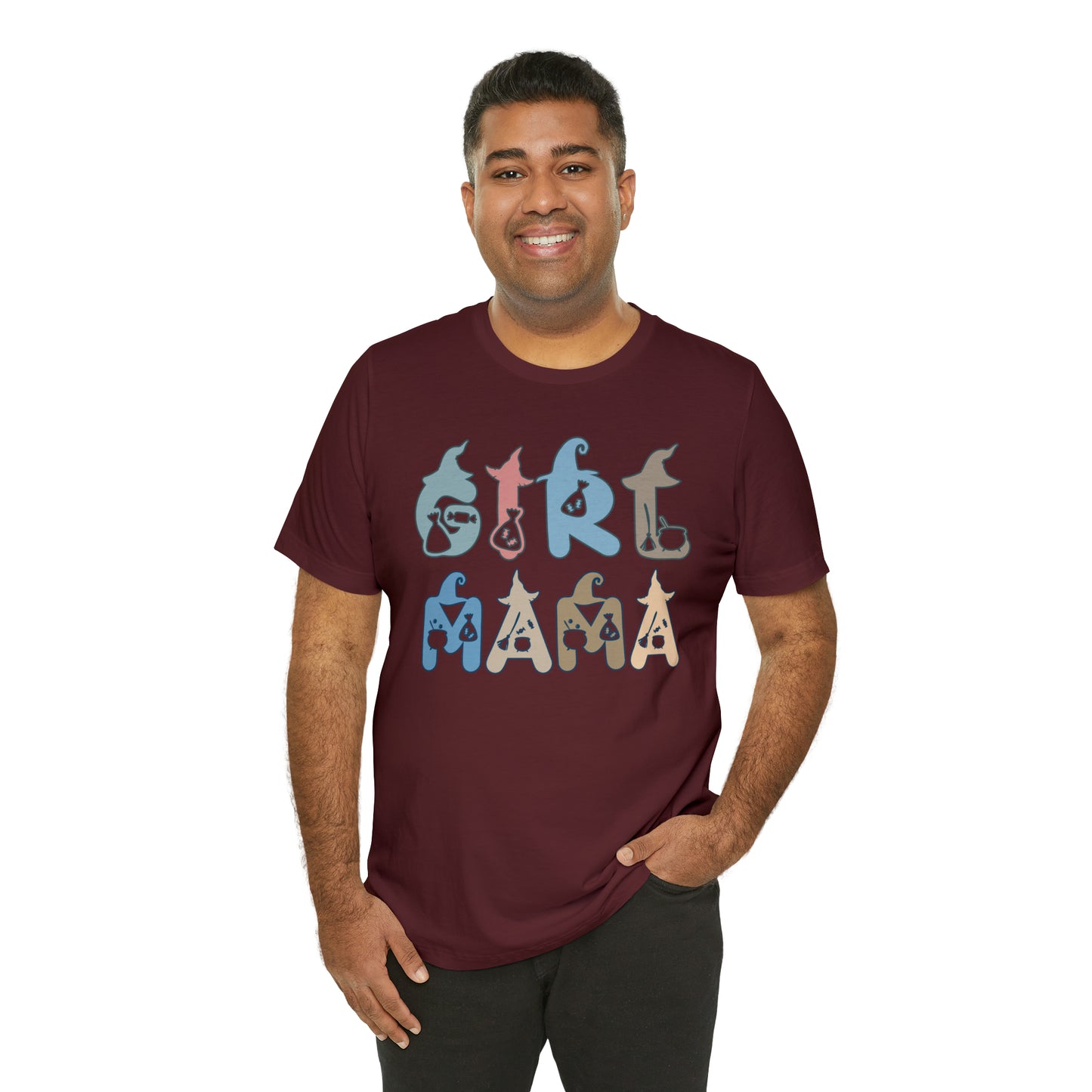 Gift For Mom From Daughter For Halloween, Girl Mama Shirt, Mama Shirt, Girl Mom Shirt, T319