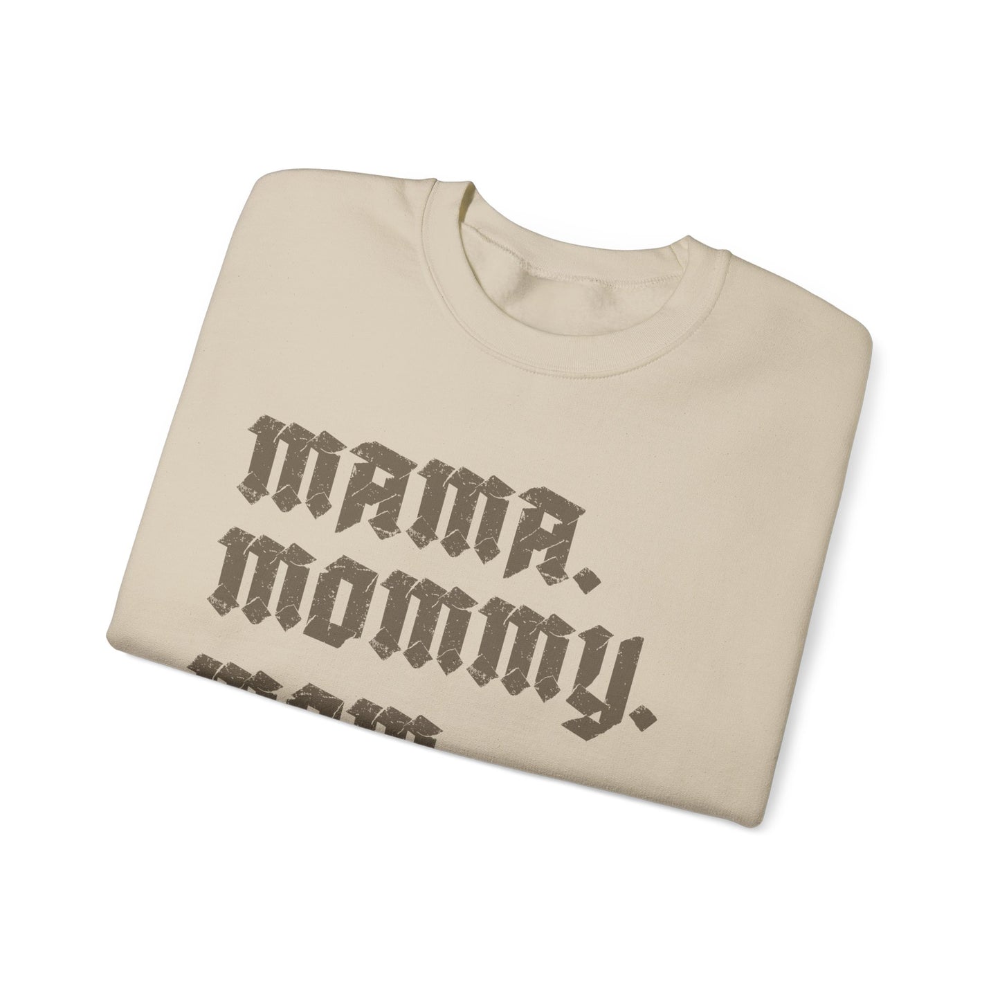 Mama Mommy Mom Bruh Sweatshirt, Mothers Day Sweatshirt, Funny Mom Sweatshirt, Gift for Mom, Mama Sweatshirt, Sarcastic Sweatshirt, S1593