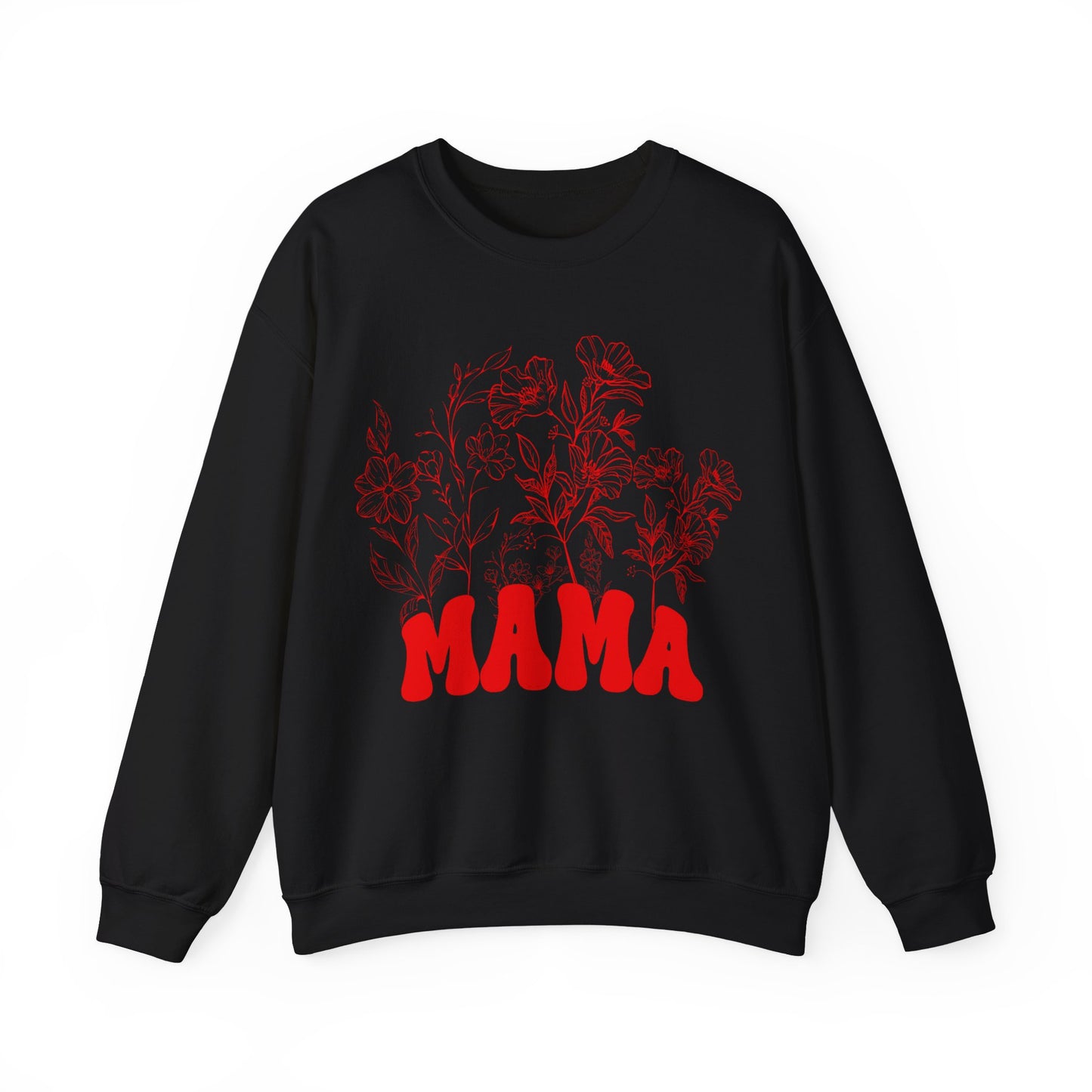 Wildflowers Mama Sweatshirt, Mama Sweatshirt, Retro Mom Sweatshirt, Mother's Day Gift, Flower Shirts for Women, Floral New Mom Gift, S1592