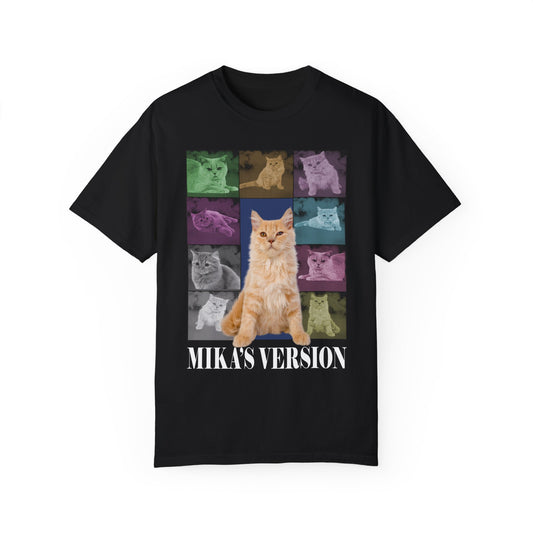 Custom Eras Tour Cat's Version shirt, Custom Dog Cat Shirt, Custom Pet Portrait Shirt, Dog Cat Photo Shirt, Custom Cat's Eras Tour, CC1341