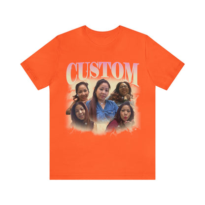 Custom Your Own Bootleg Tee, Retro Custom Bootleg Rap Tee, Custom Your Photo, Insert Your Design, Vintage Graphic 90s Tshirt, T1384